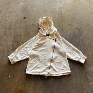 Vintage 90's Stüssy Slanted Zip-Up Hoodie - Archive Detachable Hood - Small